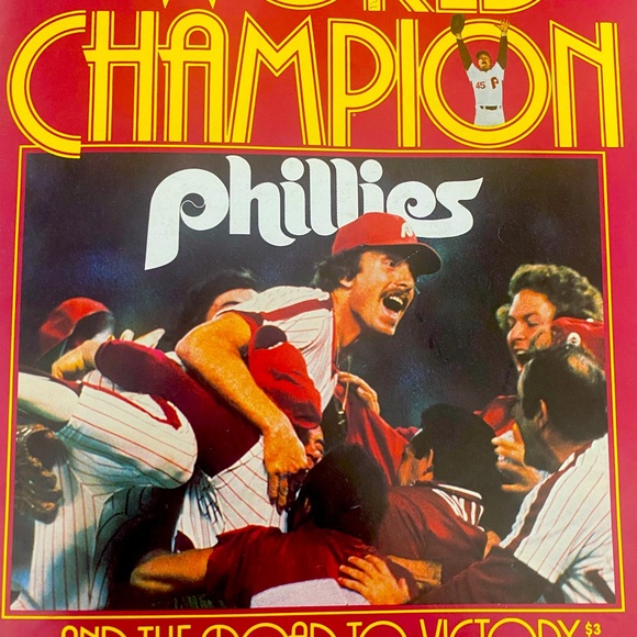 The World Champion Phillies 1980 Publication - And The Road To Victory / Vintage - Picture 1 of 6